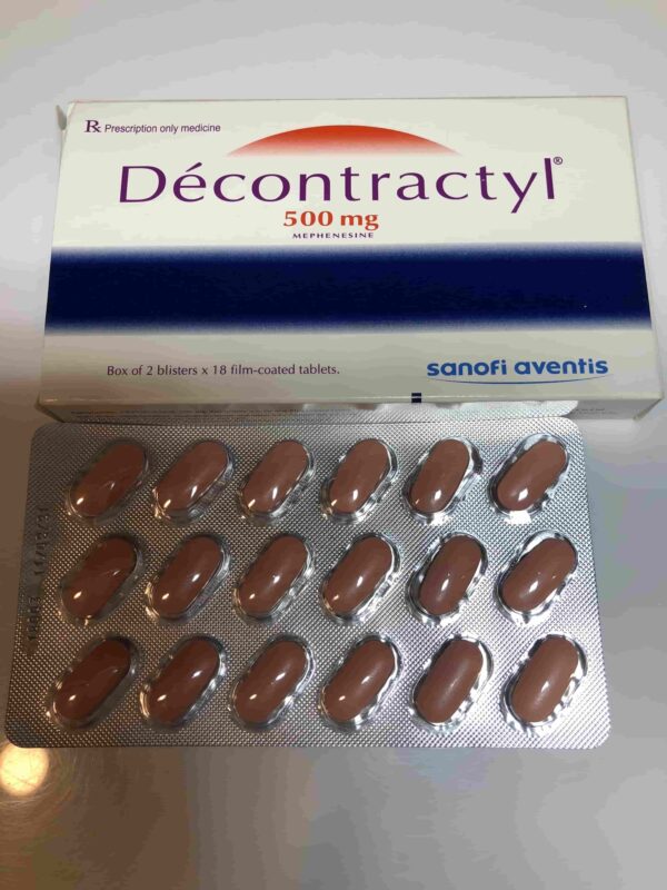 DECONTRACTYL 500 mg 36viên