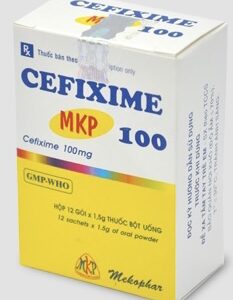 Cefixime MKP 100 mg H/12 gói