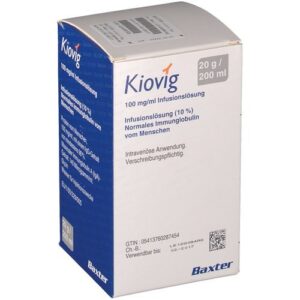 Kiovig 100mg/Ml 50ml H/1 lọ ( kháng thể  người) hàng bảo quản lạnh