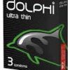 Bao cao su Dolphi ultra thin siêu mỏng H/3 cái