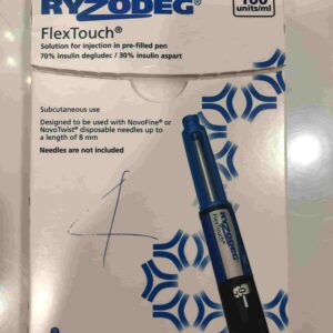 RYZODEG FLEXTOUCH 100U/ML H/5 Bút tiêm tiểu đường