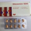Diosmin 500 mg H/60 viên ( thuốc trị suy giảm tỉnh mạch)