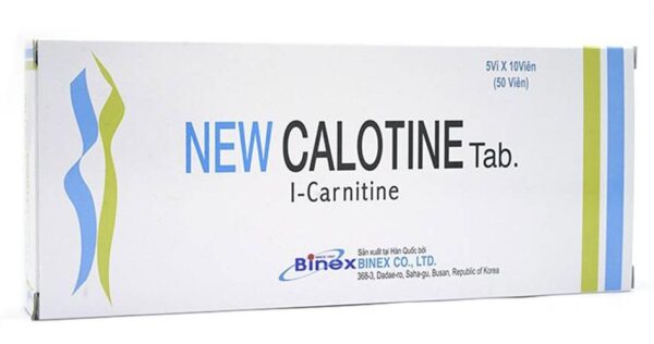 New Calotine Tab H/50 viên ( hổ trợ trị béo phì)