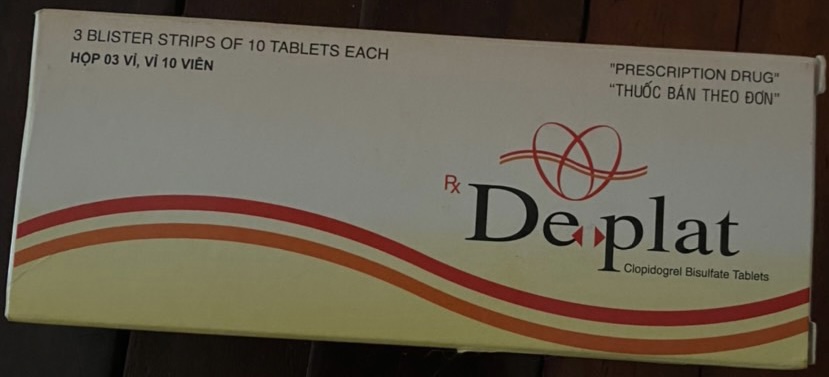 Deplat 75 mg H/30 viên