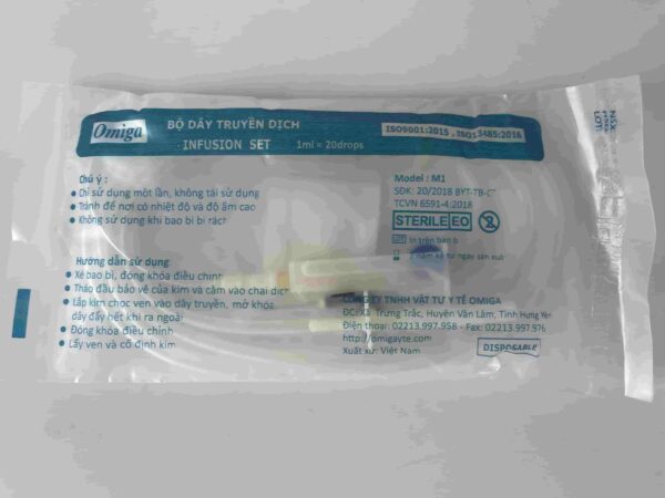 Bộ Dây Truyền Dịch OMIGA Bịch/10 dây