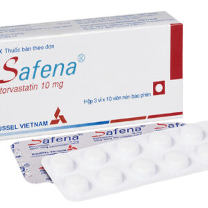Safena 10Mg (Atorvastatin 10 mg)H/30 viên