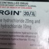 Targin PR Tablet 20/ 10mg H/28 viên