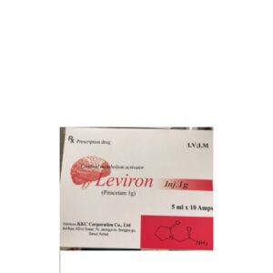 Leviron Piracetam 1g Korea H/10 ống 5ml Điều trị chứng sa sút trí tuệ.