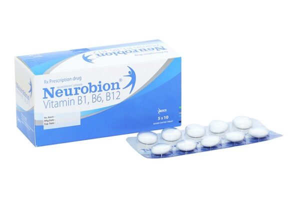 Neurobion H/50 viên ( Thuốc bổ sung vitamin B1, B6, B12)