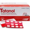 Tatanol 500 mg H/100 viên ( giảm đau, hạ sốt)