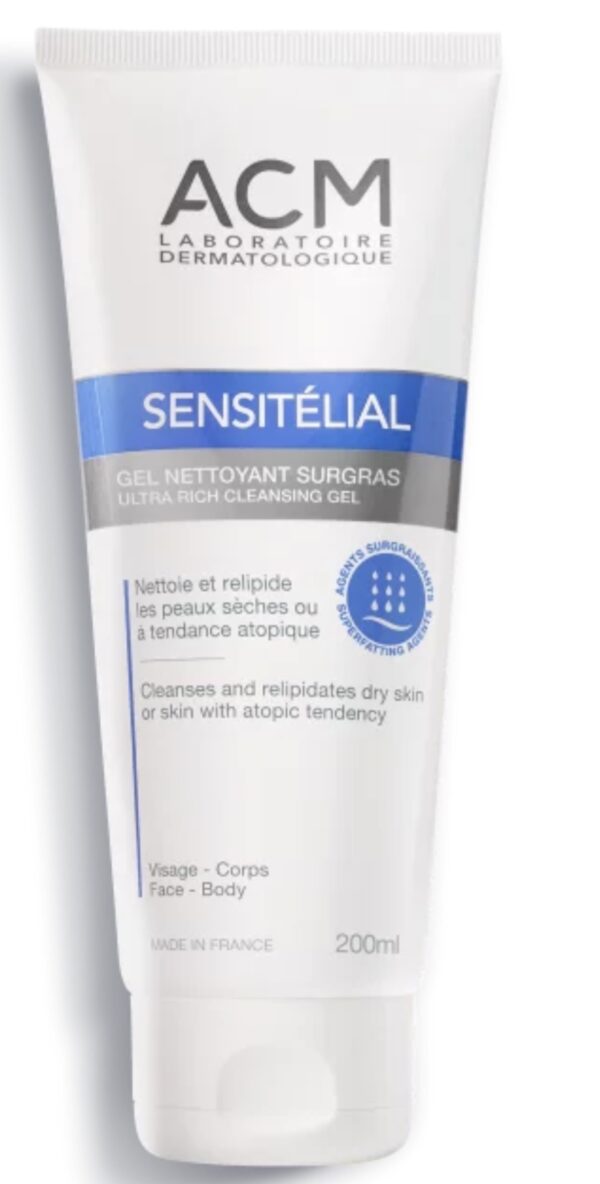 Sensitelial Ultra Rich Cleasing Gel 200ml (Gel rửa mặt cho da nhạy cảm)