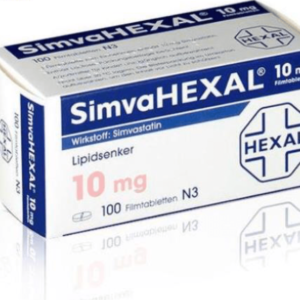 SIMVAHEXAL 10 mg H/100 v