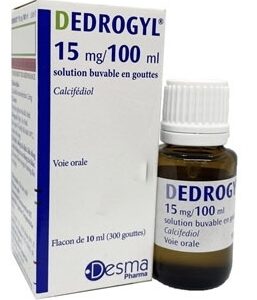 Dedrogyl 15mg/100ml Lọ 10 ml (Bổ sung vitamin D3)