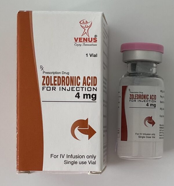 Zoledronic Acid Inj 4mg H/1 lọ