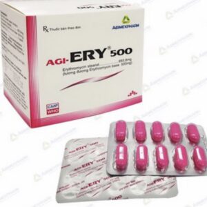 Erythromycin 500mg Mekophar H/100 viên