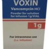 Voxin Inj 1g H/1lọ ( Vancomycin 1g)