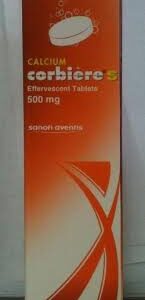 Calcium corbier viên sủi H/20 v