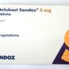 SANDOZ MONTELUKAST CHT 5 MG H/28 V