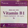 Vitamin B1 Inj 100mg/ml Vĩnh Phúc H/100 Ống 1ml