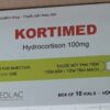Kortimed 100mg (Hydrocortisone 100 mg)H/10 lọ