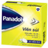Panadol Viên Sủi Vị chanh H/20 v