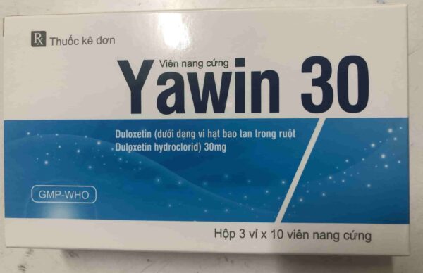 Thuốc điều trị trầm cảm Yawin 30mg H/30 viên