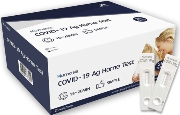 KIT TEST NHANH COVID  HUMASIS H/25 BỘ