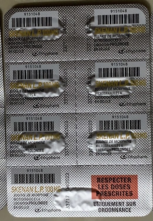 MORPHIN 100 MG H/21 VIÊN ( SKENAN LP)