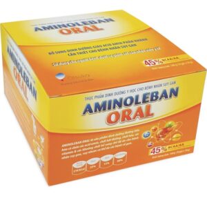 Aminoleban Oral Hộp 10 gói 50g  dùng cho bệnh nhân suy gan