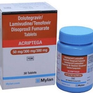 Acriptega 50/300/300mg Lọ/30 viên