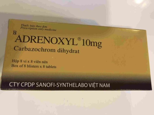 ADRENOXYL 10 mg H/64 viên Sanofi cầm máu