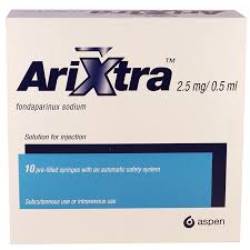 ARIXTRA Inj 2.5mg/0.5 ml H/10 bom tiêm Aspen