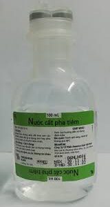 Nước Cất Pha Tiêm Chai 100 ml thùng 80 chai