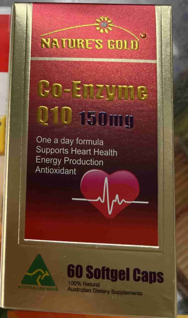COENGYME Q10 150 MG H/ 60 viên ( Úc)