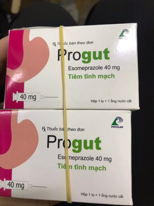 Progut ( Esomeprazol 40mg tiêm tĩnh mạch)