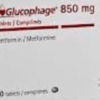GLUCOPHAGE 850 MG H/30 v