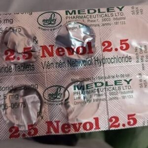 Nevol 2.5 mg H/100 viên ( thuốc trị cao huyết áp vô căn)