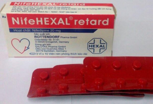 NIFEHEXAL RETARD 20MG H/30 v