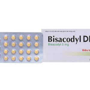 Bisacodyl DHG 5mg H/100 viên ( thuốc nhuận tràng)