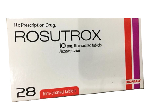Rosutrox 10 mg H/28 viên