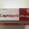 Captopril 25mg Domesco H/100 viên