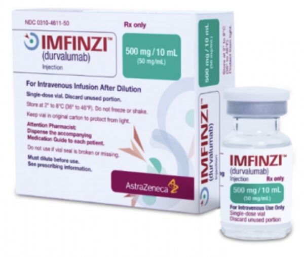 Imfinzi 500mg/10 ml (Durvalumab) Inj H/1 lọ