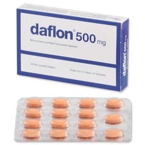 DAFLON 500 mg H/60 viên làm bền thành mạch