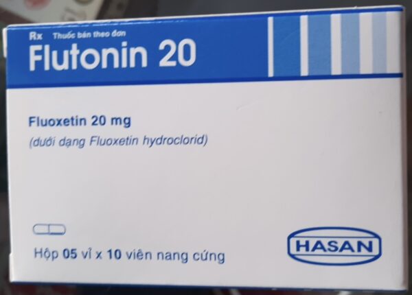 Flutonin 20mg hộp 50 viên