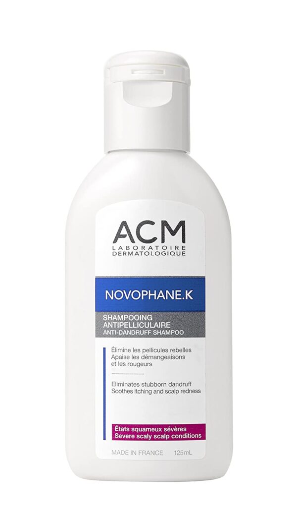Novophane K Anti-dandruff shampoo 125ml ( Dầu gội trị nấm tóc mảng, giảm ngứa)