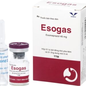 ESOGAS 40mg H/1 lọ (Esomeprazol 40 mg)