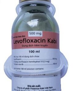 Levofloxacin Kabi 500 mg/100 ml Inj H/1lọ