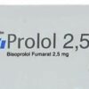 Savi prolol 2,5 ( Bisoprolol Savi) H/30 viên (kiểm soát tăng huyết áp và đau thắt ngực)