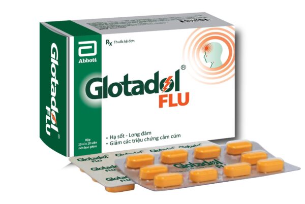 Thuốc Glotadol Flu H/100 viên