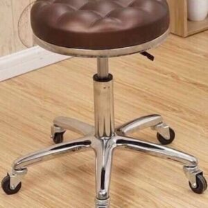 Ghế ngồi không dựa inox xoay phòng mỗ